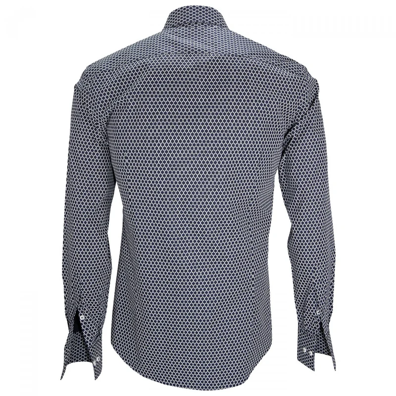 Chemise homme col italien coupe cintrée GAETANO Emporio balzani