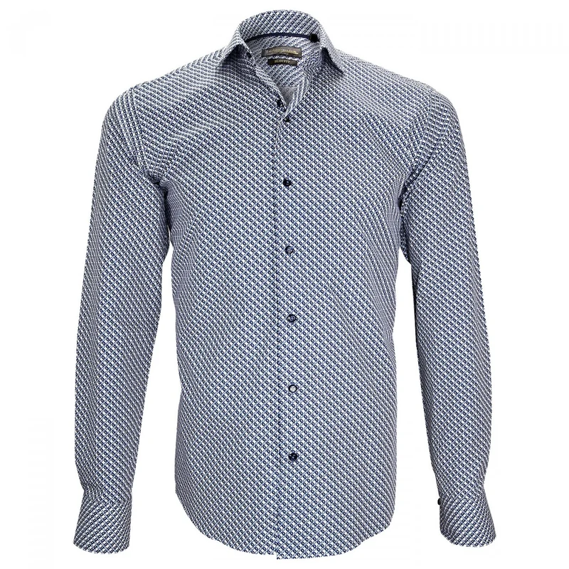 Chemise homme col italien coupe cintrée GAETANO Emporio balzani