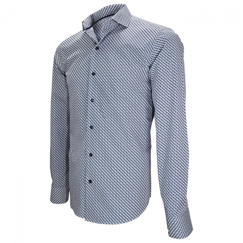 Chemise homme col italien coupe cintrée GAETANO Emporio balzani