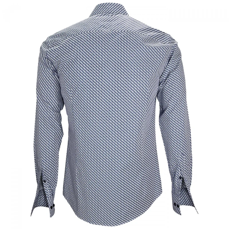 Chemise homme col italien coupe cintrée GAETANO Emporio balzani