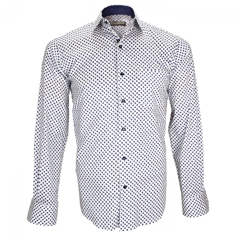 Chemise homme imprimée coupe droite LUIGI Emporio balzani