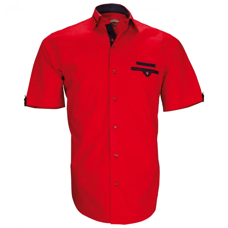 Chemisette homme mode coupe cintrée TASCOLI Emporio balzani