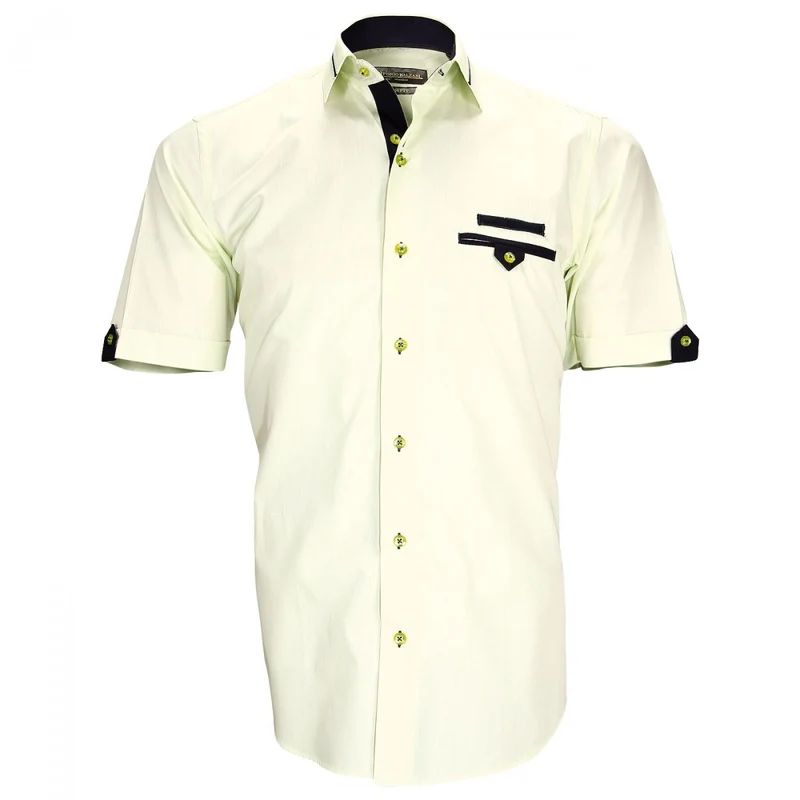 Chemisette homme mode coupe cintrée TASCOLI Emporio balzani