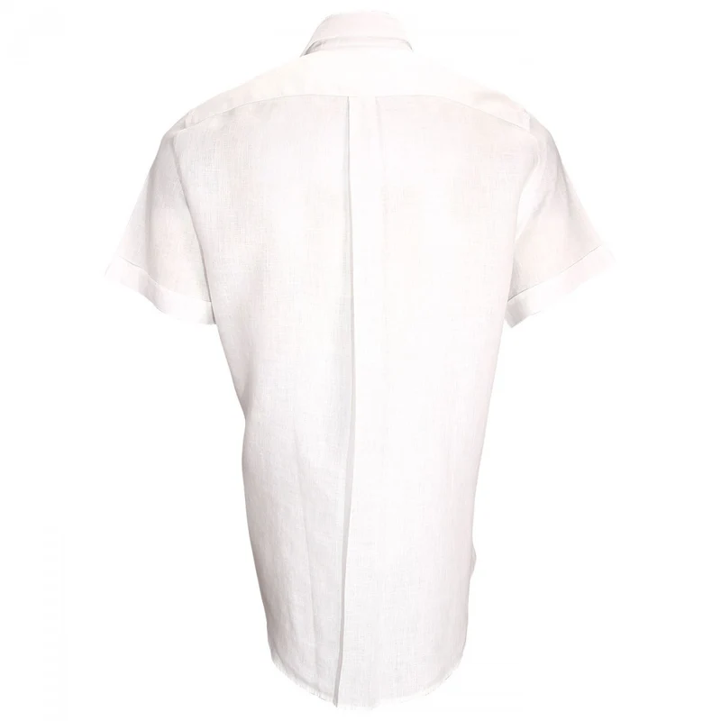 Chemisette homme en lin coupe droite SAN REMO Emporio balzani