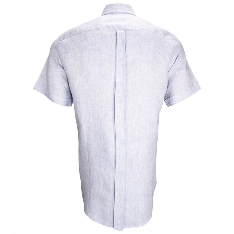 Chemisette homme en lin coupe droite SAN REMO Emporio balzani