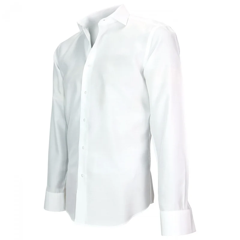 Chemise homme tissu armuré coupe cintrée LEEDS Andrew Mac Allister