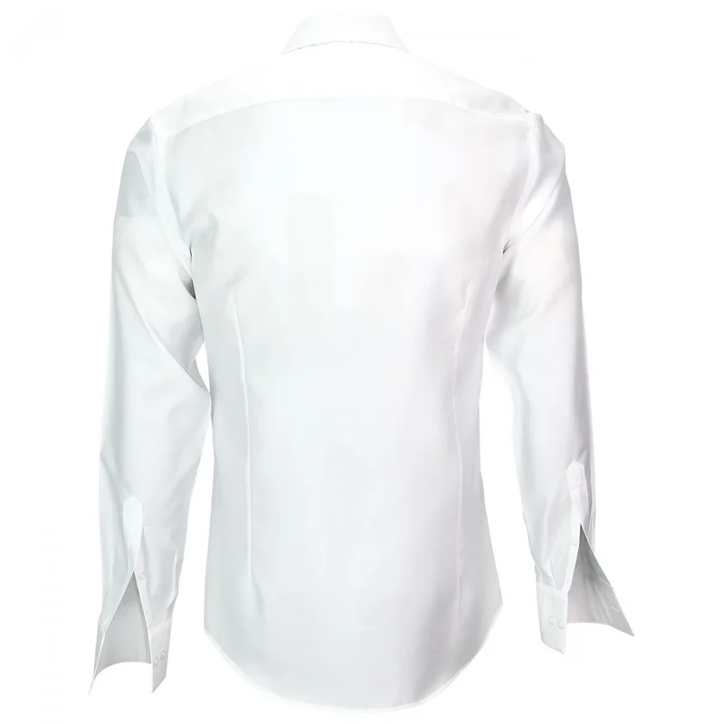 Chemise homme tissu armuré coupe cintrée LEEDS Andrew Mac Allister