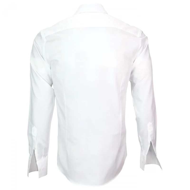 Chemise homme tissu armuré coupe cintrée LEEDS Andrew Mac Allister