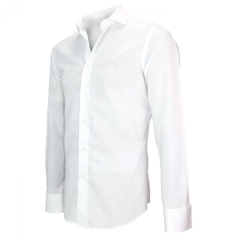 Chemise homme tissu armuré coupe cintrée LEEDS Andrew Mac Allister