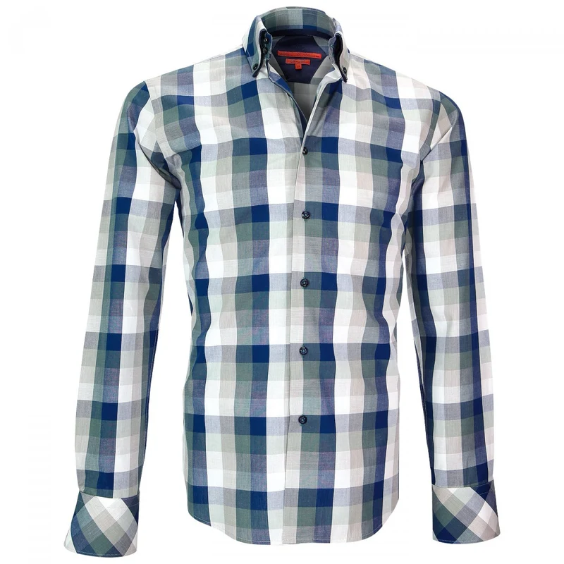 Chemise homme casual coupe cintrée SHEFFIELDS Andrew Mac Allister