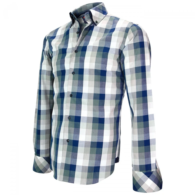 Chemise homme casual coupe cintrée SHEFFIELDS Andrew Mac Allister