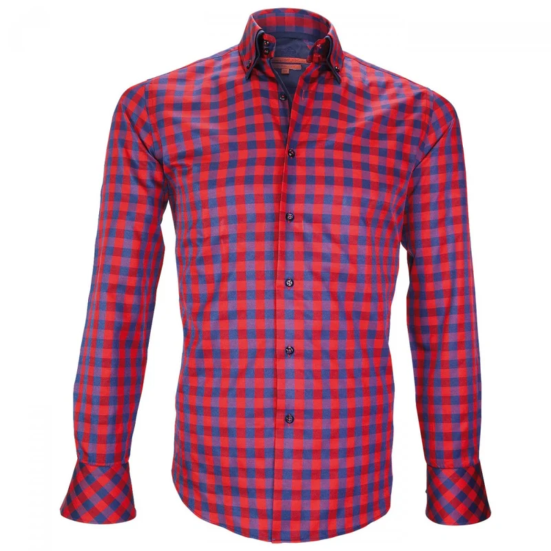 Chemise homme double col coupe cintrée CARDIFF Andrew Mac Allister