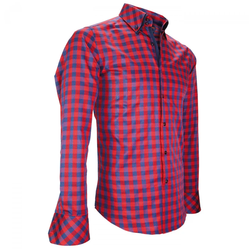 Chemise homme double col coupe cintrée CARDIFF Andrew Mac Allister