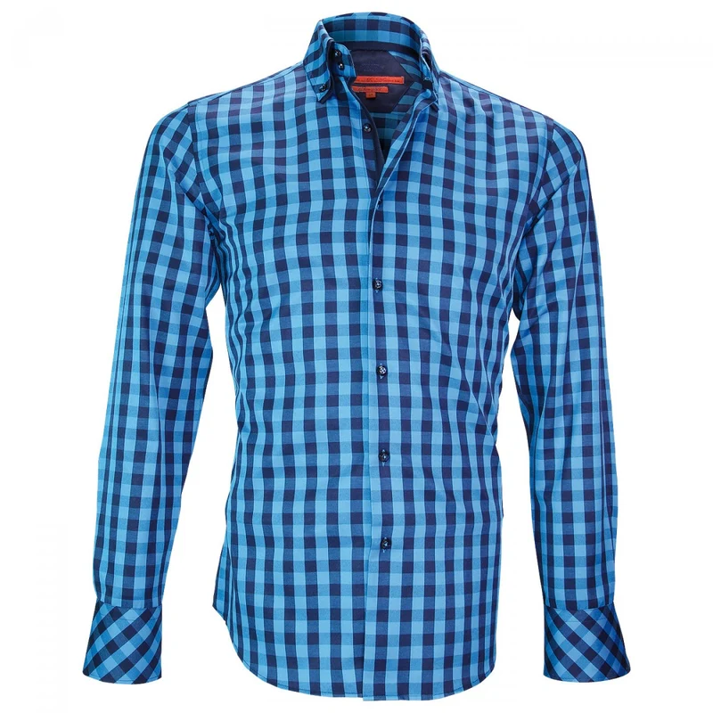 Chemise homme double col coupe cintrée CARDIFF Andrew Mac Allister