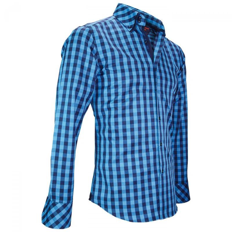 Chemise homme double col coupe cintrée CARDIFF Andrew Mac Allister