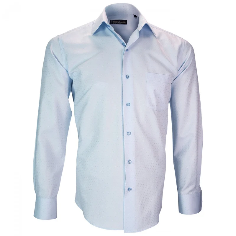 Chemise homme repasage facile coupe droite BARI Emporio balzani
