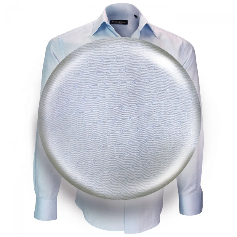 Chemise homme repasage facile coupe droite BARI Emporio balzani