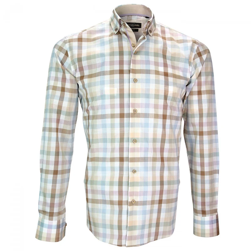 Chemise homme casual coupe cintrée AREZO Emporio balzani