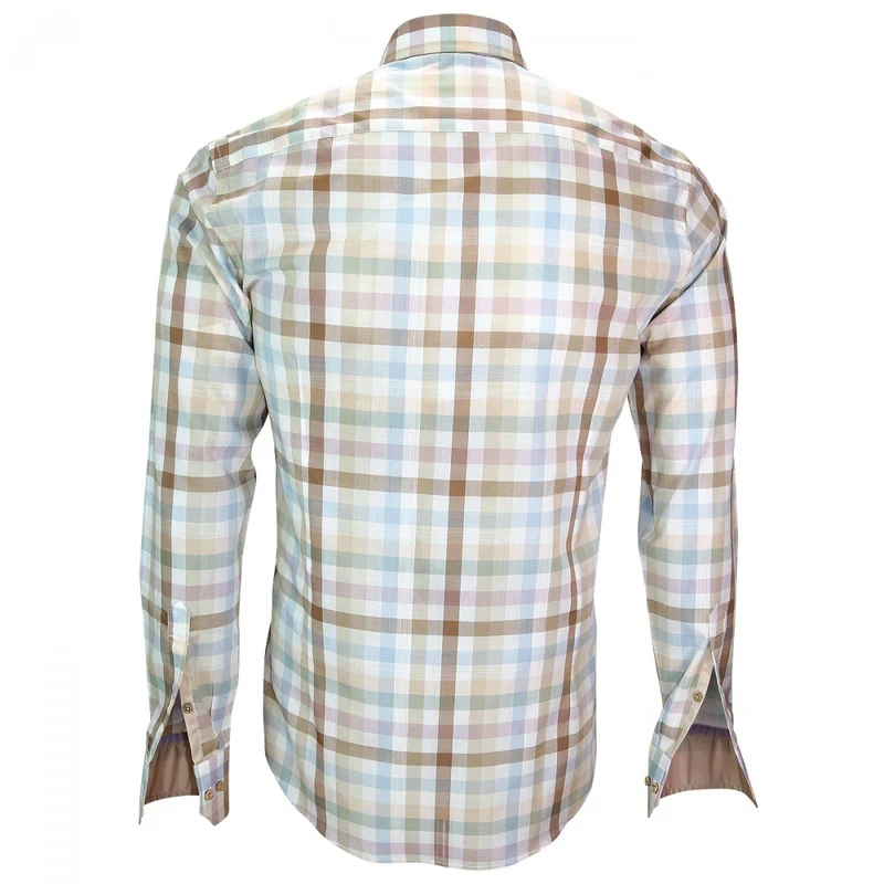 Chemise homme casual coupe cintrée AREZO Emporio balzani