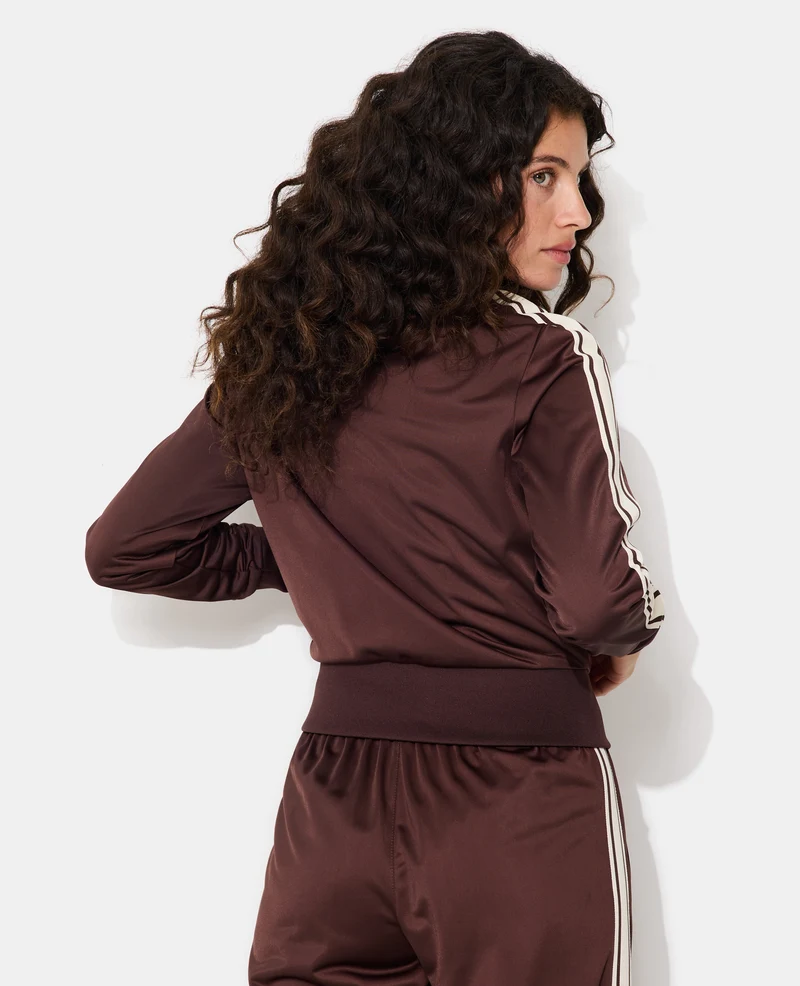 Veste de jogging avec bandes contrastées