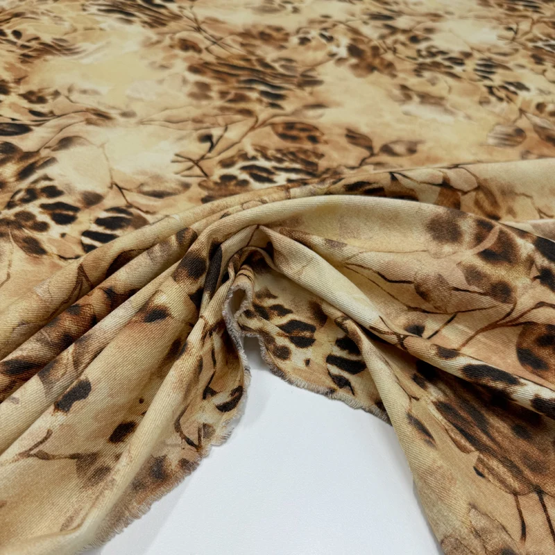 Tissu Gabardine Stretch, Coton - Bauhinia