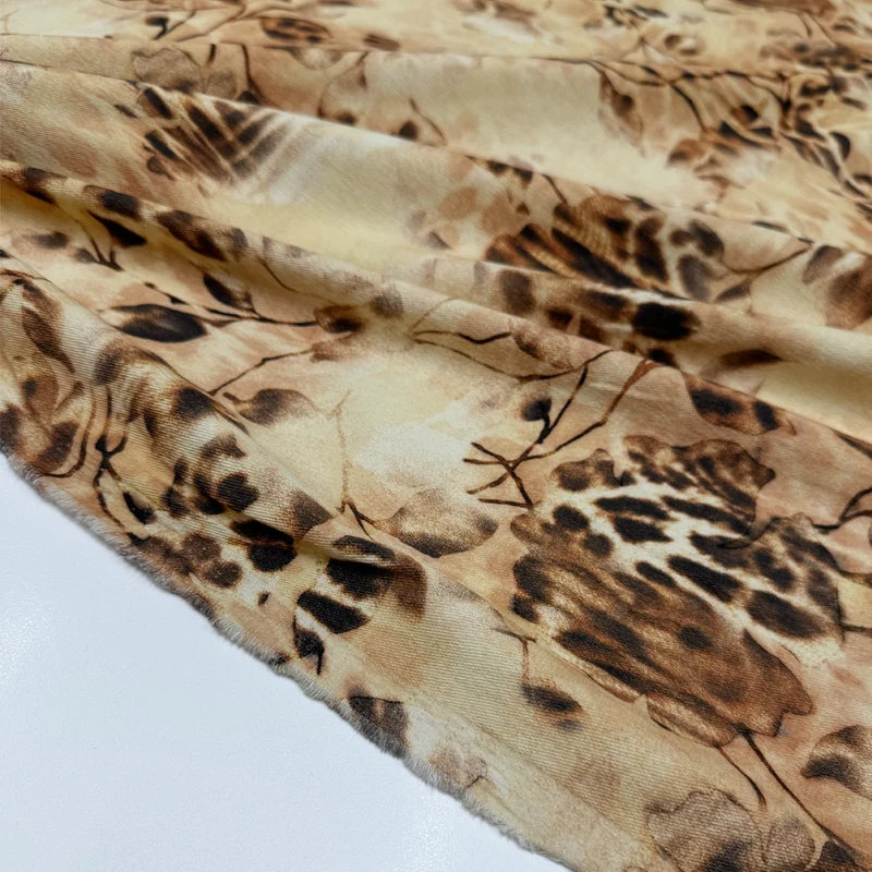 Tissu Gabardine Stretch, Coton - Bauhinia