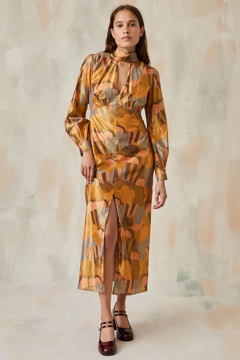 Robe Scarlett Golden Pop Corn