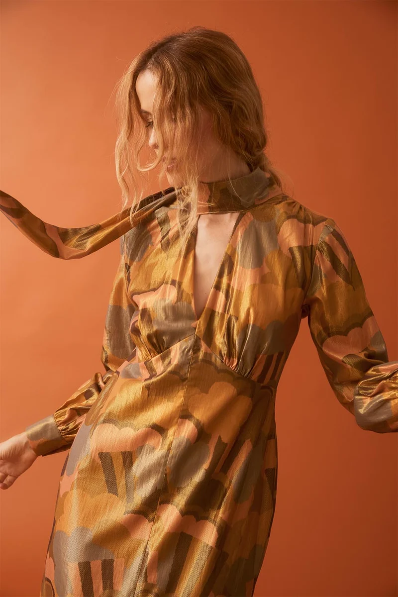 Robe Scarlett Golden Pop Corn