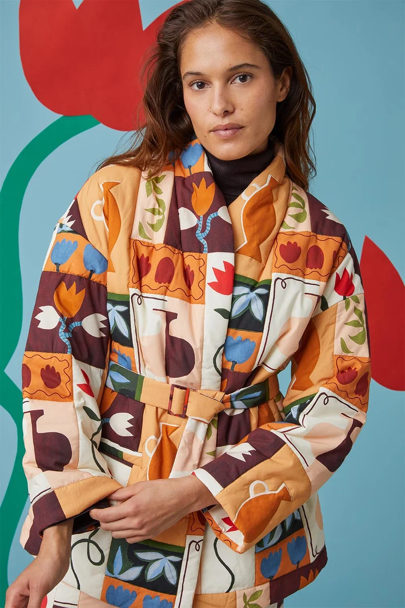 Veste Plume Soi x Laetitia Rouget