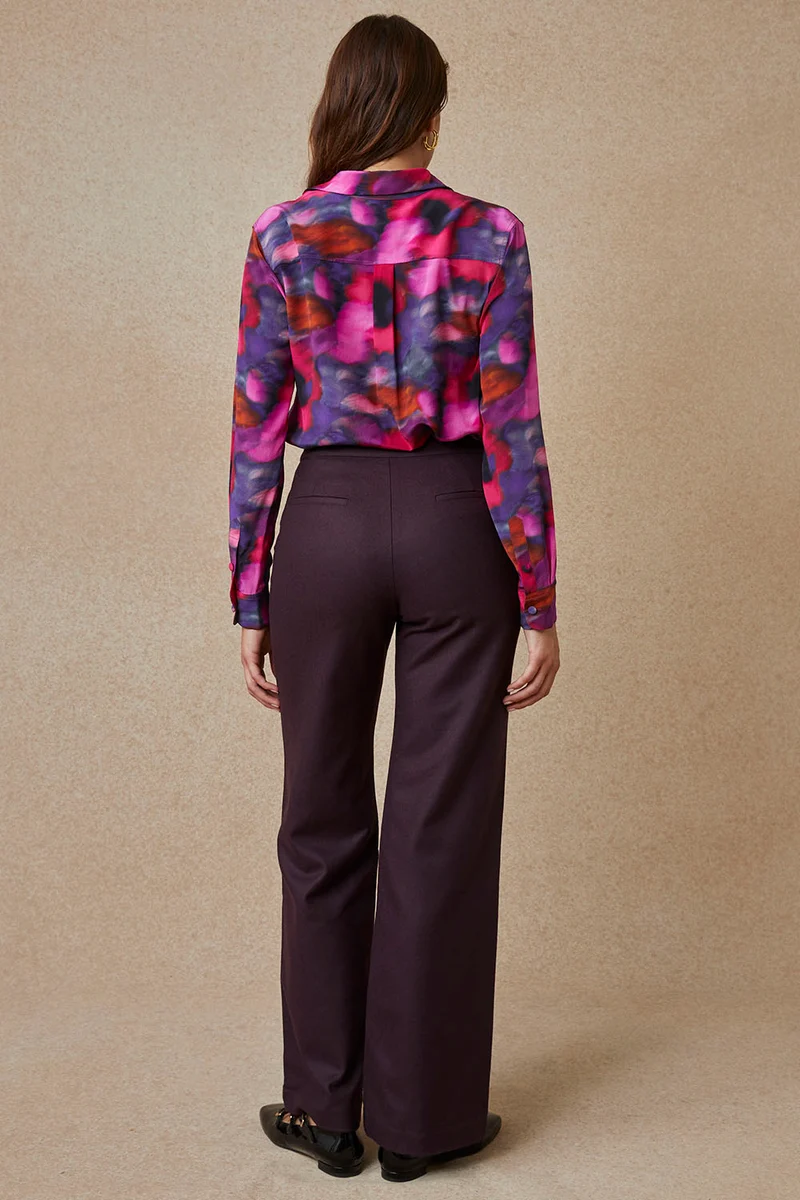 Pantalon Enchanteur Aubergine