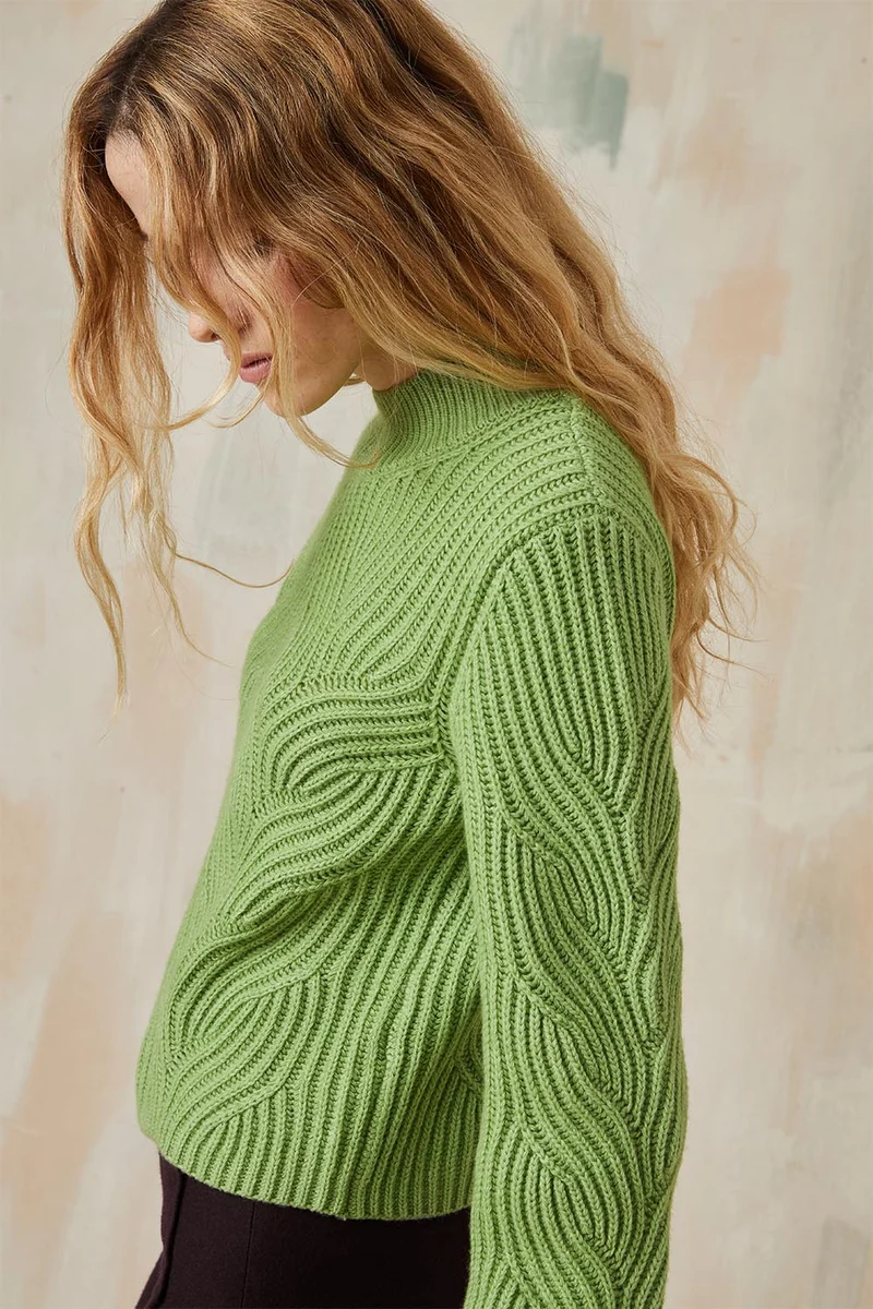 Pull Vert Pistache