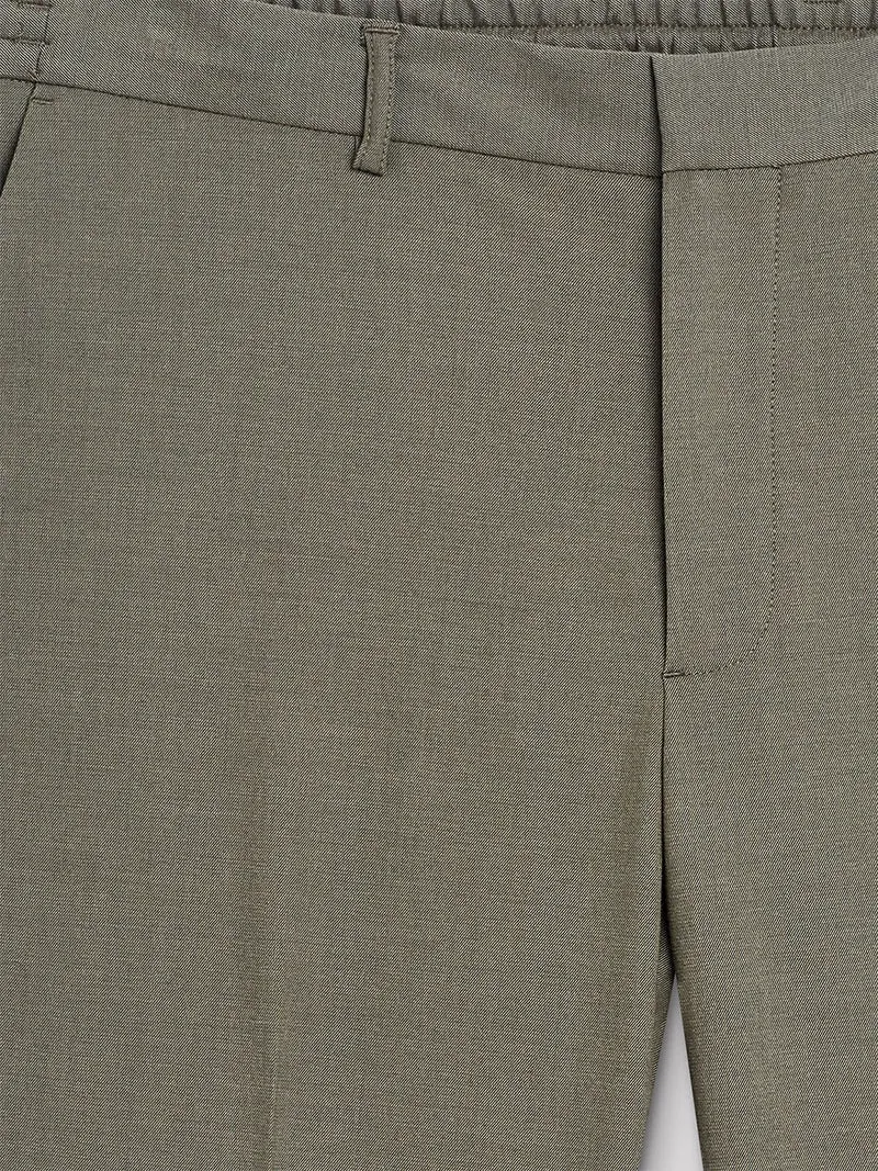 Pantalon de costume bistretch faux uni