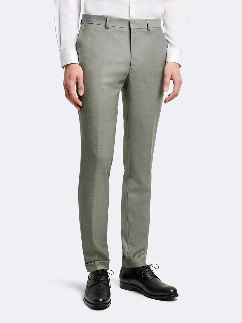 Pantalon de costume bistretch 100% laine
