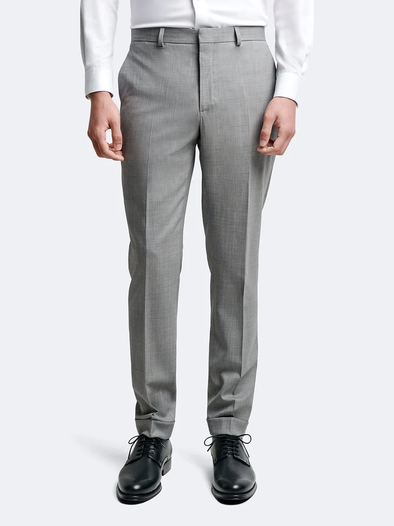 Pantalon de costume bistretch 100% laine