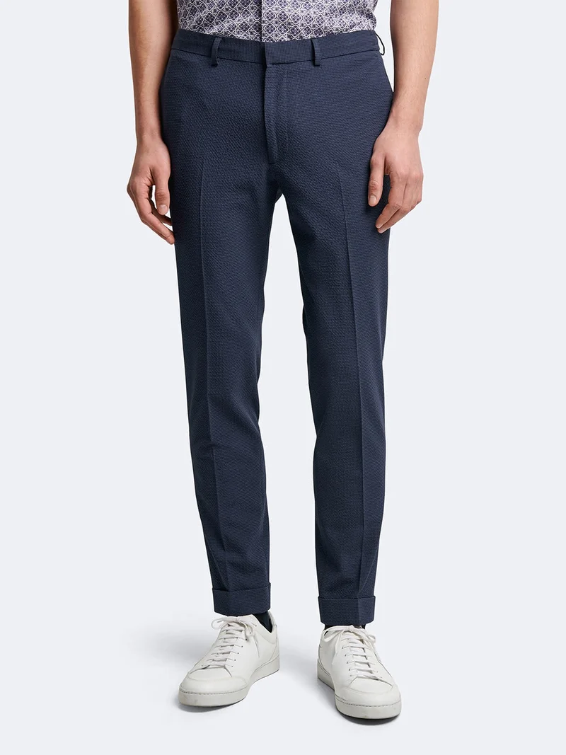 Pantalon de costume bistretch seersucker