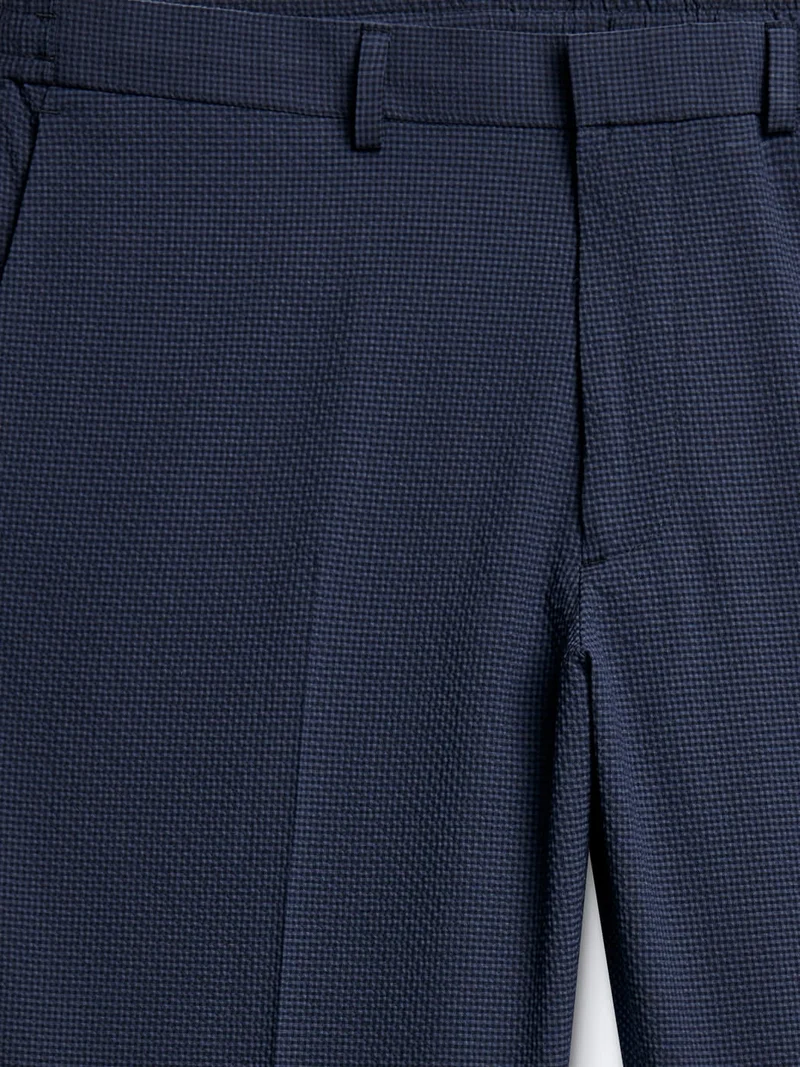 Pantalon de costume bistretch seersucker