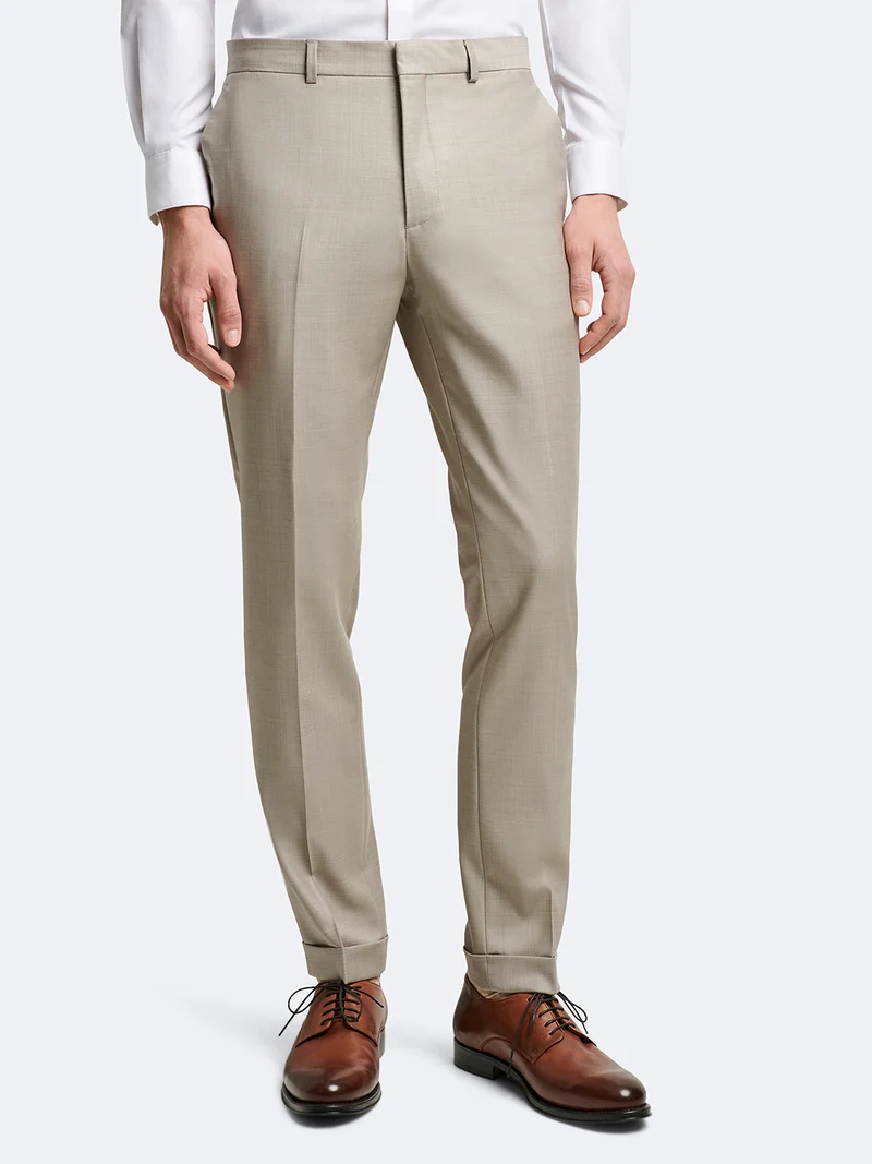 Pantalon de costume bistretch 100% laine