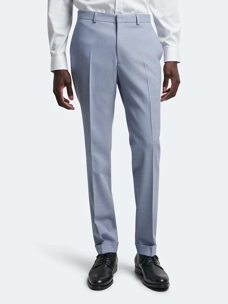 Pantalon de costume en laine mélangé
