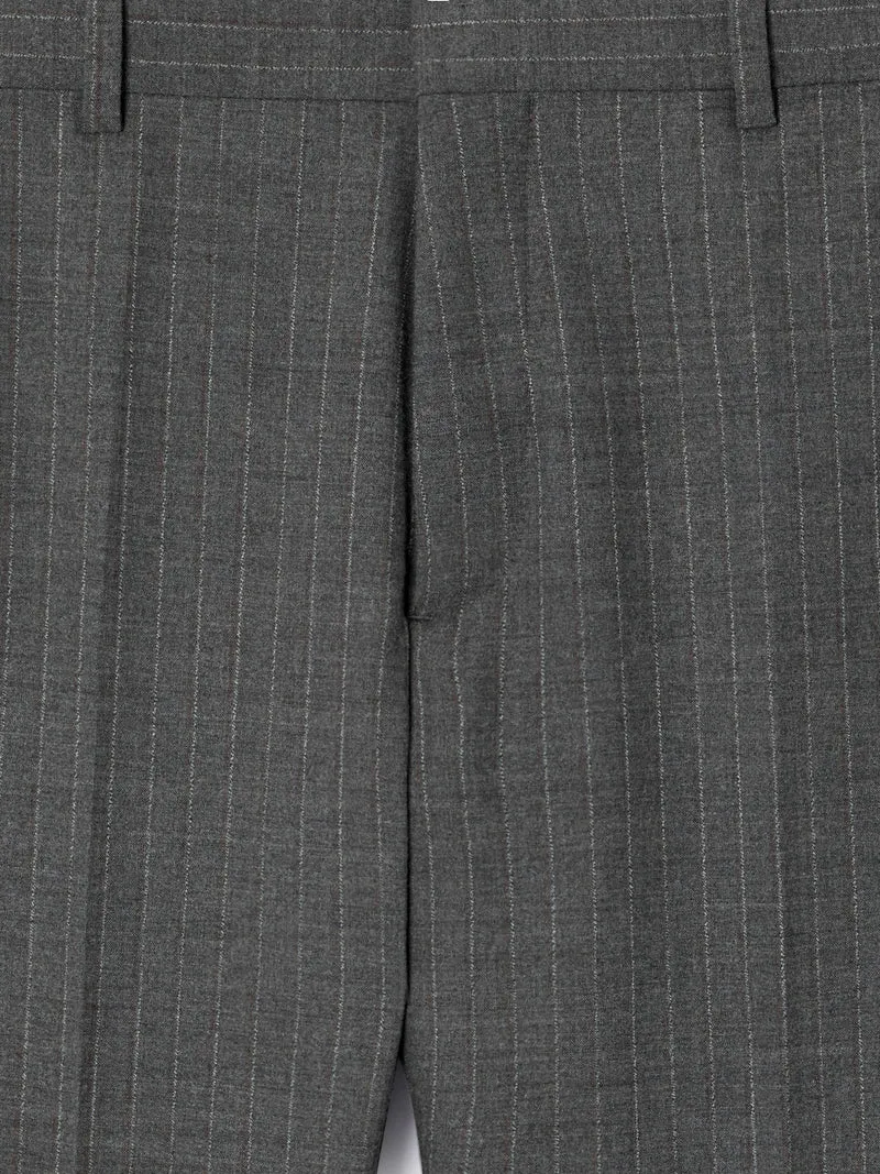 Pantalon de costume en laine peignée