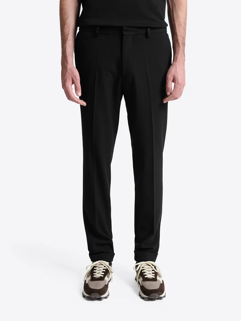 Pantalon de costume en seersucker