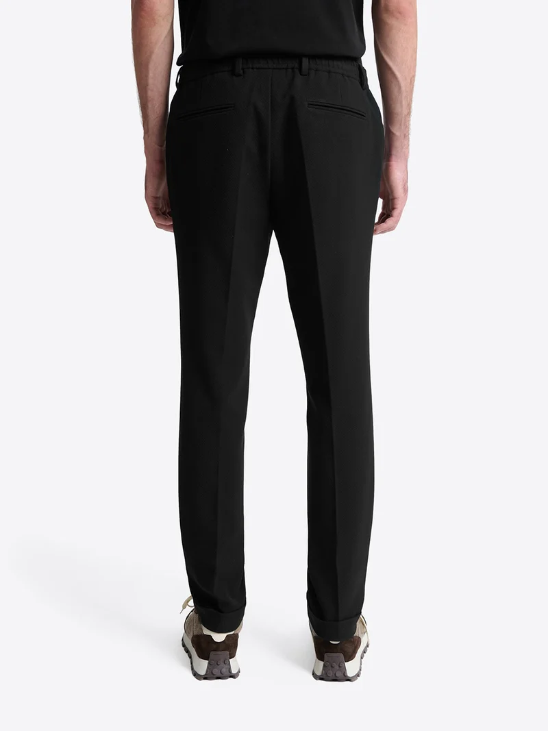 Pantalon de costume en seersucker