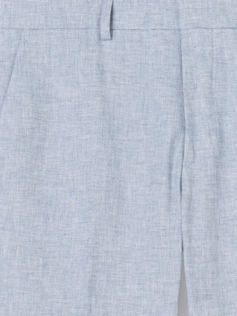 Pantalon de costume 100% coton lin