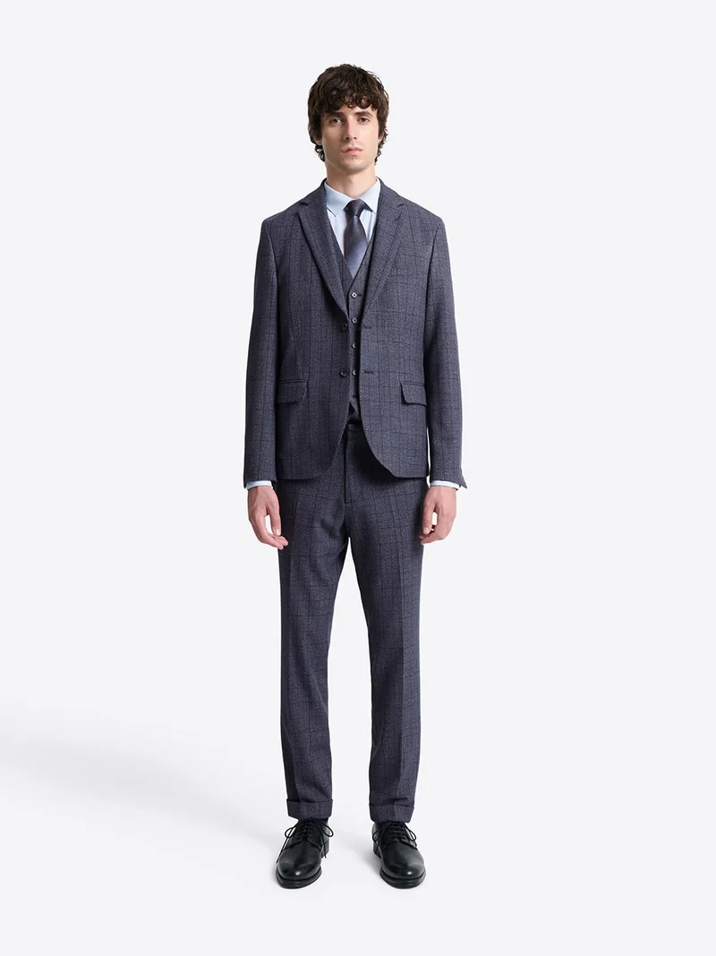Pantalon de costume taille élastique