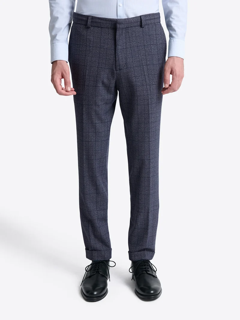 Pantalon de costume taille élastique