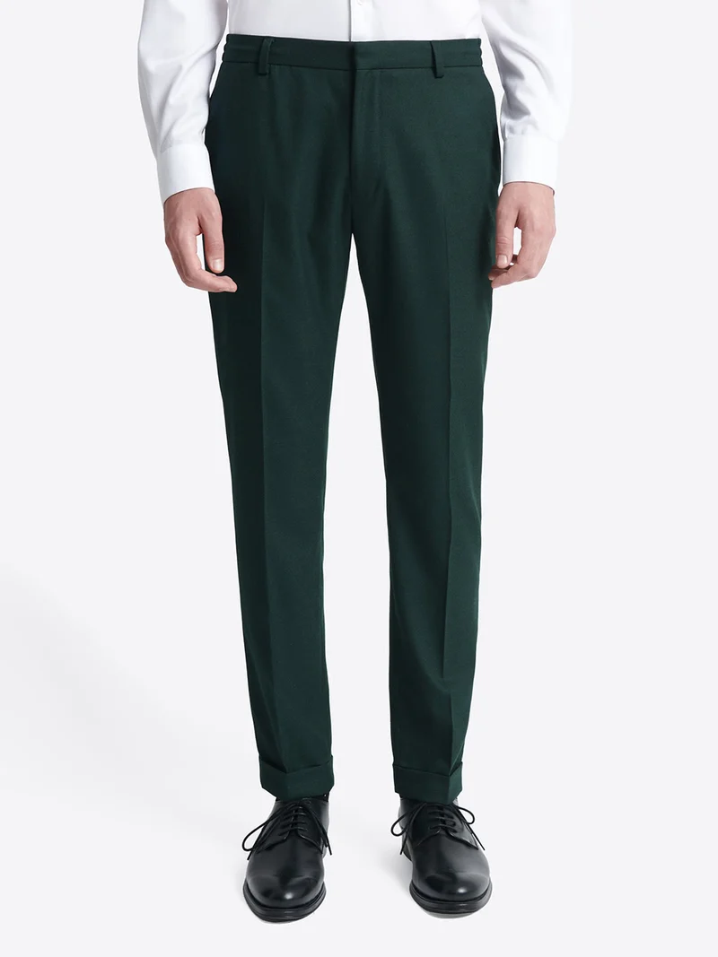 Pantalon de costume taille élastiquée