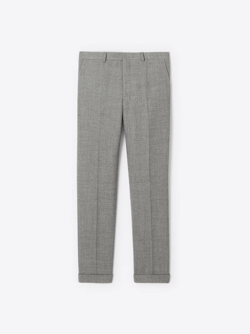 Pantalon de costume regular chiné