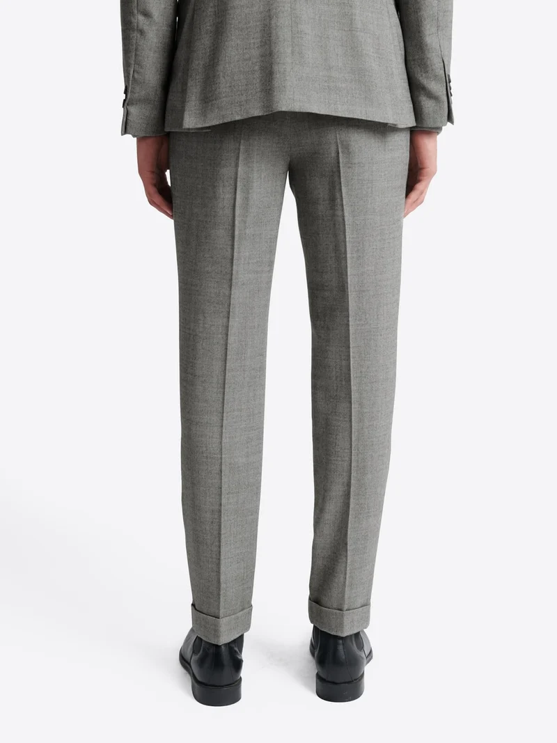 Pantalon de costume regular chiné