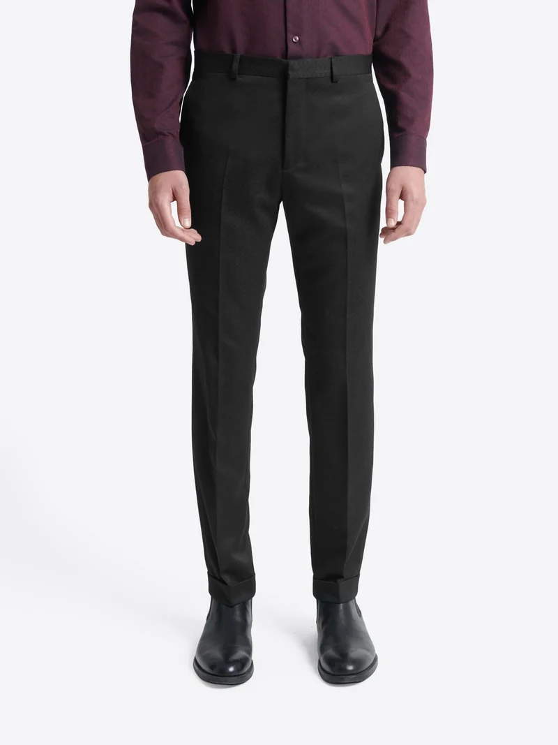 Pantalon de costume en jacquard