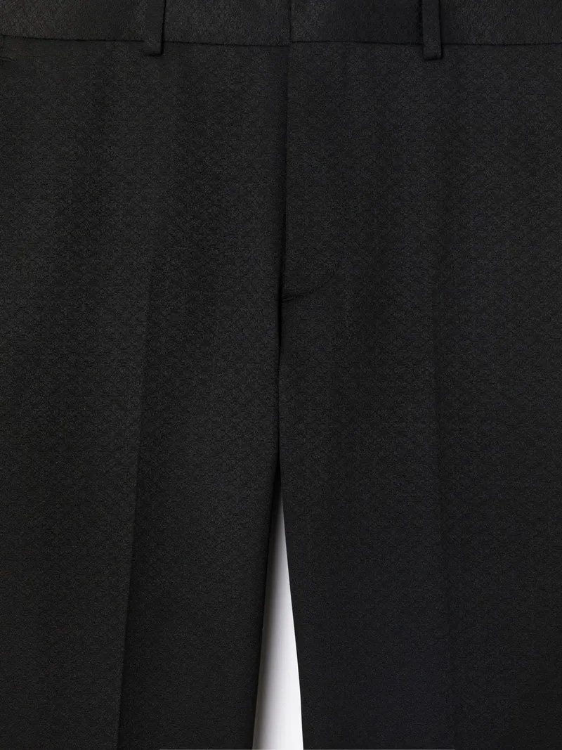 Pantalon de costume en jacquard