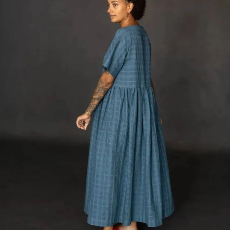 PATRON DE COUTURE PDF | Extension Factory Dress à encolure bateau | Merchant & Mills | UK 8–28